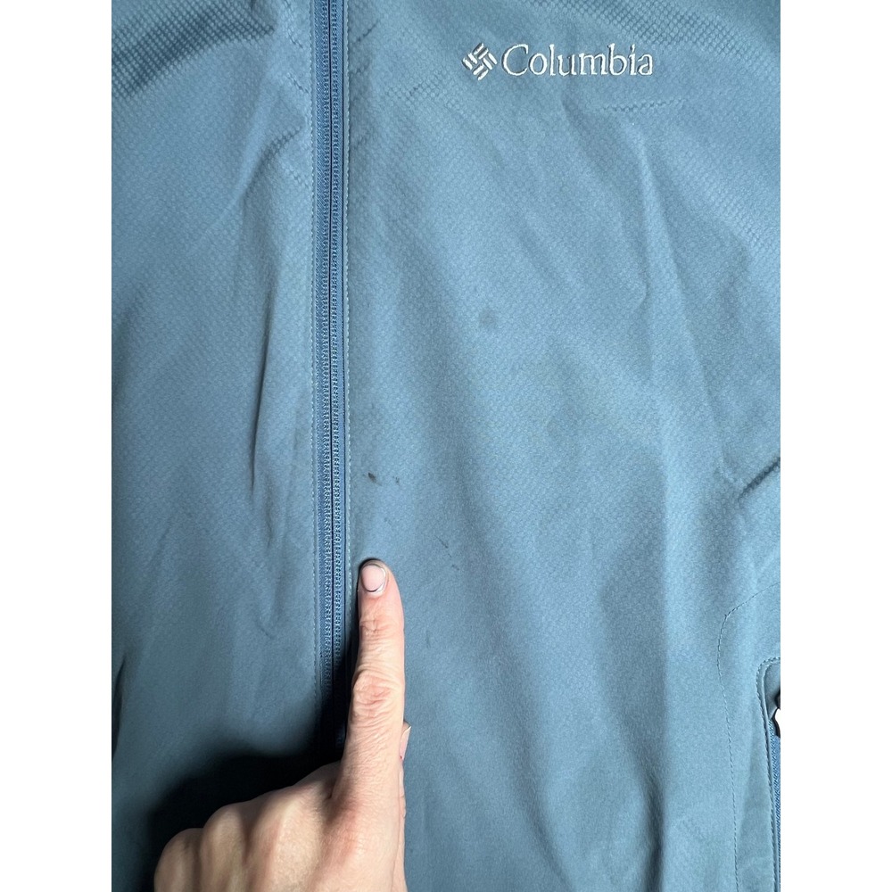 Columbia‎ Women's Blue Omni-Shield Lightweight Zip Up Jacket Size L - Picture 4 of 8